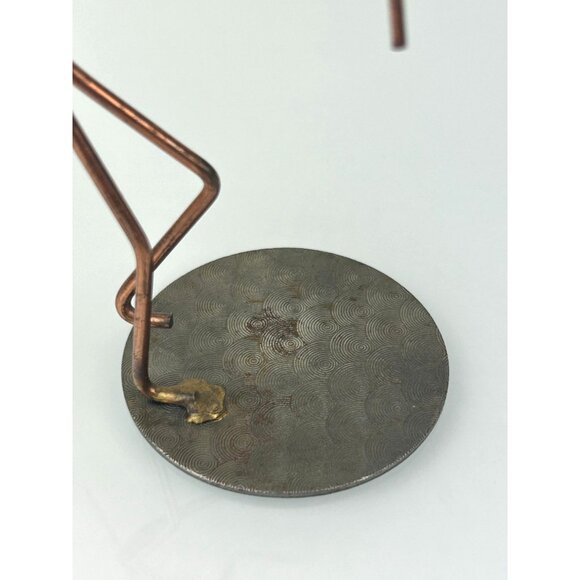 Rock Creek Metal Craft Nuts Wire Bolts Fly Fishing Art Welded Figure Eclectic - Picture 2 of 15